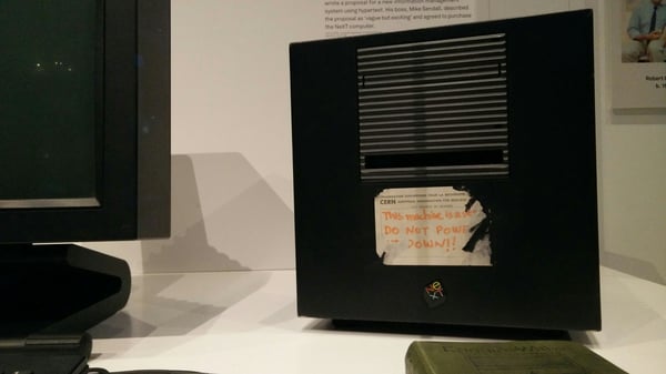 First WWW server located at CERN