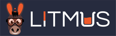 litmus on dark background